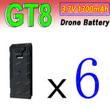 Original LSRC GT8 Drone Battery 3.7V 1300MAh Battery For GT8 RC Quadcopter Replacement Battery GT8 Accessory Parts