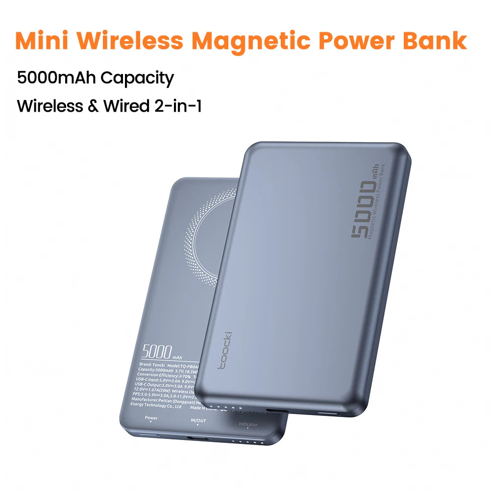 10000mAh portable power bank 15W fast charging