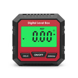Digital Protractor 4*90° Electronic Inclinometer Backlight Level Box With Magnetic Base Angle Finder Gauge Measurement Tool