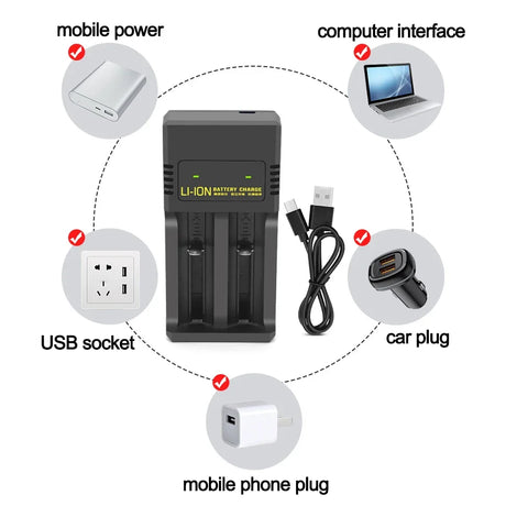 USB fast charger smartphone tablet
