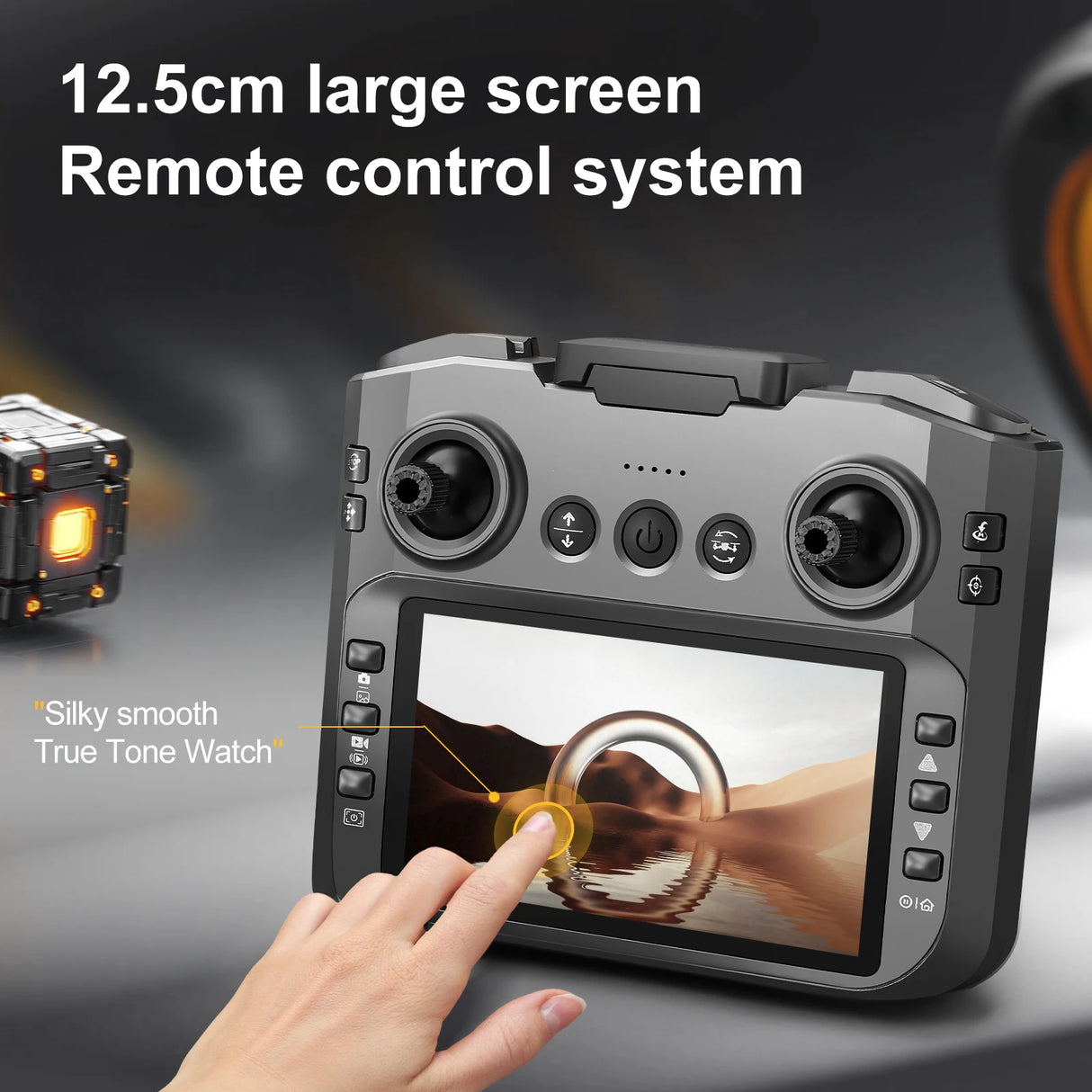 S156 FPV Drone 4K HD Camera 180° Adjustable Anti-shake Drone with Camera Large Screen 5G RC Quadcopter Brushless Motor Dron Toys