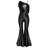 Girls Hippie Costume Cosplay Vintage 60s 70s Disco Stage Performance Dancing Jumpsuit Carnival Shiny Singer Hippies Costumes