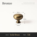 Santaya Antique Brass Furniture Handles and Knobs Bronze Wardrobe Pulls Cupboard Door Knob Retro Brass Kitchen Cabinets Handles
