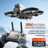 New GT9 Drone 8K Professinal 1080P Wide Angle Dual HD Camera Foldable RC Helicopter WIFI FPV Infrared obstacle avoidance Toys