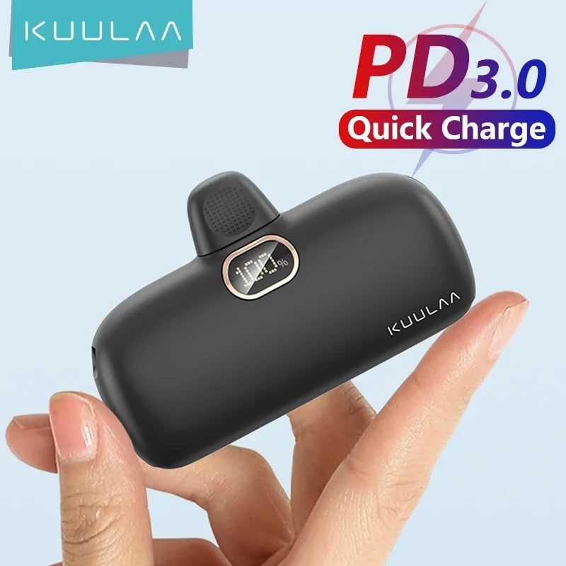 KUULAA 5000mAh portable power bank