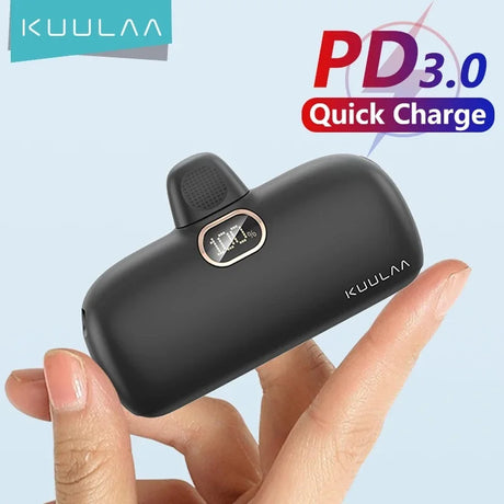 KUULAA 5000mAh portable power bank