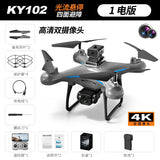 2026 KY102 Drone 8k HD Aerial Photography Dual Camera Brushless Quadcopter Obstacle Avoidance Optical Flow Aerial Rc Drone Gift