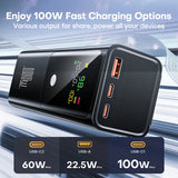 20000mAh portable power bank 100W fast charging