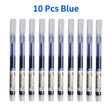 10Pcs/set High Quality Needle Type Gel Pens Straight Liquid Ballpoint UK