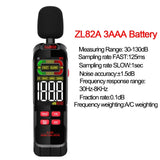 New Digital Noise Meter Sound Level Meter Handheld DB Meter A-Weighted 30~130dB Audio Measuring Instrument Decibel Monitor