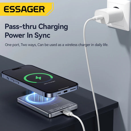 Essager 5000mAh portable power bank 20W fast charging