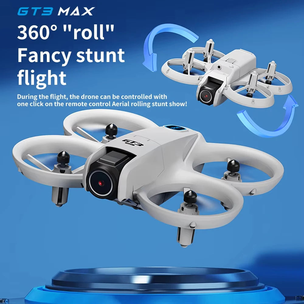 Hot NEW GPS Drone GT3 8K HD Dual Cameras 180° FPV 5G WIFI Brushless Motors Intelligence Obstacle Avoidance Foldable Quadcopters