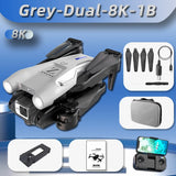 T1 Mini Drone Professional 8K HD Dual Camera FPV Dron Optical Flow 360°Obstacle Avoidance Quadcopter Toy Gift
