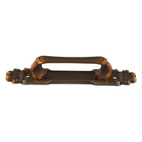 Door Handle European Antique Exposed Wooden Sliding Push-pull Door Handle For Furniture Cabinets Drawers Wardrobes Hardware