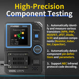 LCR-P1 Transistor Tester Diode Triode Capacitance Resistance Meter LCR ESR Meter NPN PNP MOSFET IR Multifunction Tester