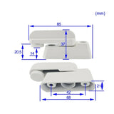 Security Alloy Latch for UPVC/Aluminium Doors and Windows