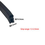 1/3meter Door Edge Guard Rubber Sealing Strip U Type Hardwearing Car Ship Dustproof Trim Soundproofing Waterproof Sealings Parts