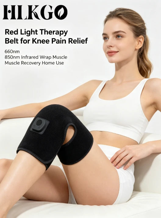 Red&infrared belt 140 LED – leg wrap for soreness relief, waist pad for flexibility, full body slimming helper.