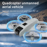 4DRC V2 Mini Drone WIFI RC Quadcopter 180° Adjustable Camera Camera Helicopter for Beginners Child Toy Gift optical flow hover