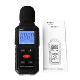 Sound Level Meter Portable SPL Meter Sound Level Meter Digital LCD Display Backlit Screen Noise Decibel Portable SPL Meter S8607