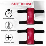 Red&infrared belt 140 LED – leg wrap for soreness relief, waist pad for flexibility, full body slimming helper.