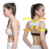Men Women Adjustable Back Posture Corrector Neck Brace Training Equipment Home Office Postura Shoulder Support Correction Belt