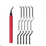 Burr Cutter Trimming Knife Scraper Deburring Tool DIY Edge Cutter Router Bit Rotary Deburr Tube Reamer Tool Parts Trimming Knife