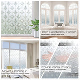 Window Privacy Film Frosted Glass Window Film Static Cling UV Blocking Removable Window Clings Opaque Window Stickers for Home