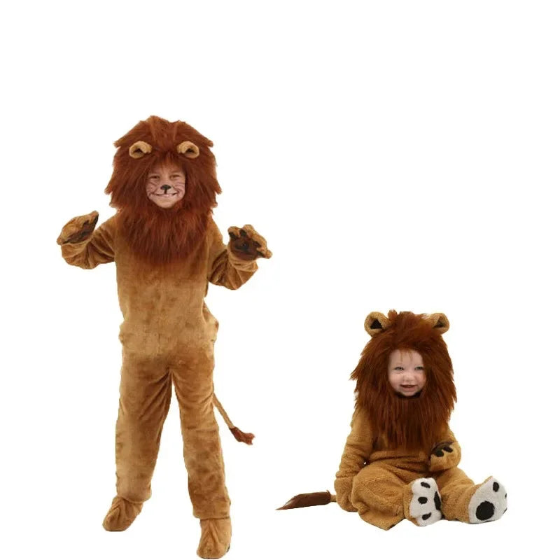 2025 New Cartoon Cute Lion Wizard of Oz Costume Animal Party Halloween Performance Costume  cosplay costumes