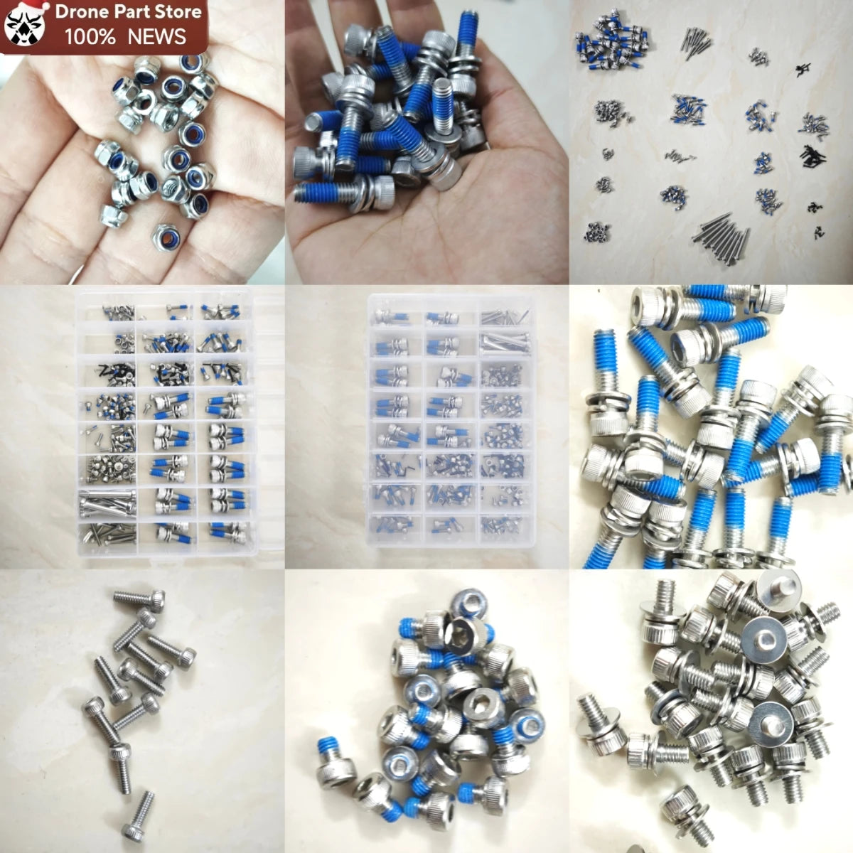 Drone Body Repair Screws Set Fit DJI Agras T50 T40 T20P T25 Propeller Blades Repair Dji screws