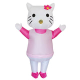 Hot Blue Stitch Inflatable Costume Anime Cartoon Minnie Mickey Outfit Adult Halloween Birthday Party Cosplay Show Inflated Suits