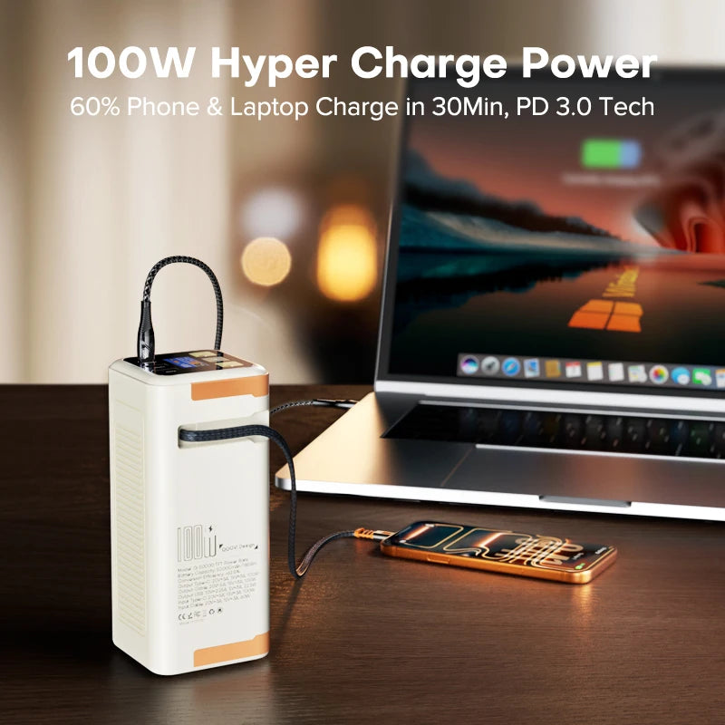 Xiaomi 50000mAh portable power bank 100W fast charging