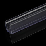 4 to 12mm Transparent  PVC Seal Gap Window Door Weatherstrip Bath Shower Screen Door Seal Strip
