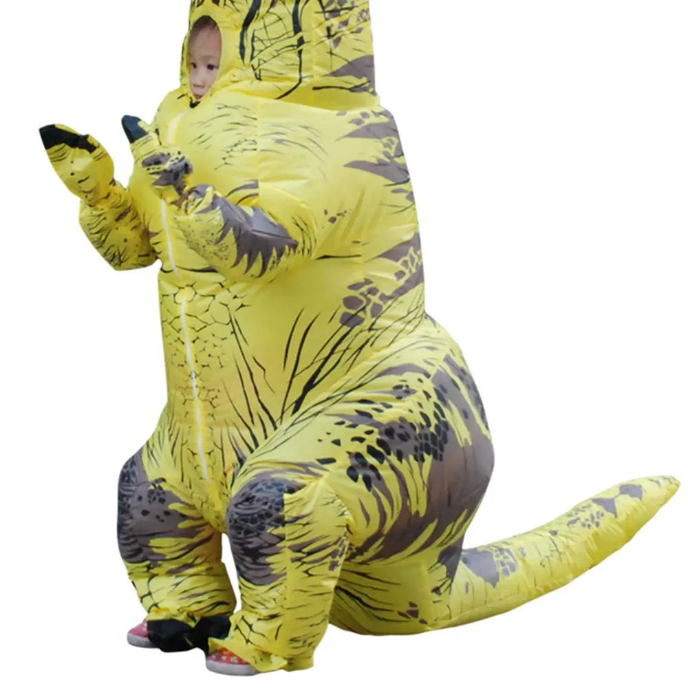 T-Rex Dinosaur Costumes Full Body Half Body Inflatable Outfits Funny Party Props Halloween Purim Carnival Party Performance Wear