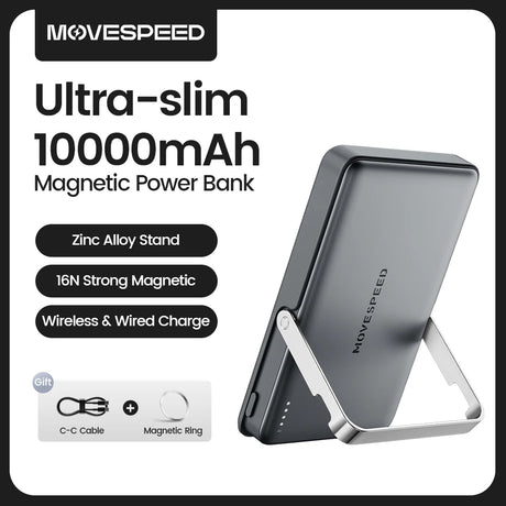 MOVESPEED 10000mAh portable power bank 20W fast charging