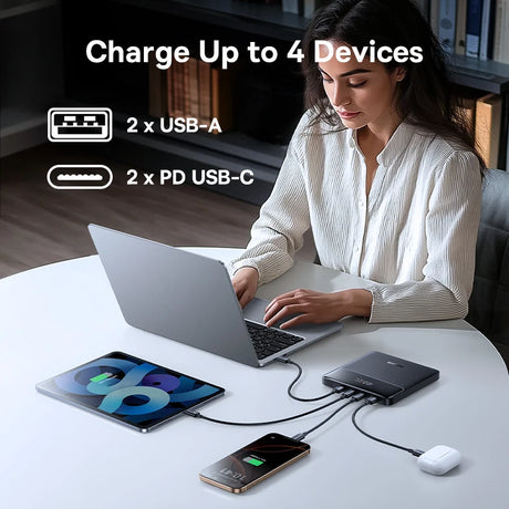 Baseus 20000mAh portable power bank 100W fast charging