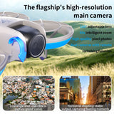 E69 Mini Drone 8K HD Camera Obstacle Avoidance Aerial Photography Brushless Professional Dual Camera Screen Quadcopter
