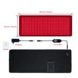 360LED Red＆Infrared Therapy Belt Body Wearable Wrap Large Heating Pad LED Beauty Devices For Face & Body Shoulder Joint Muscle