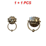 Durable Door Knocker Decorative Practical Large Figurine Classics Gate Knocker