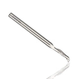Single Flute HSS Milling 8mm Shank Router Engraving/Cutter Drill Bit With Carbide Spiral End Mill For Aluminium and UPVC