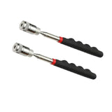 Telescopic Magnetic Pen  Extendable Pickup Rod Stick  with Light Mini Portable Magnet Pick Up Tool for Picking Up Screws Nut Bol
