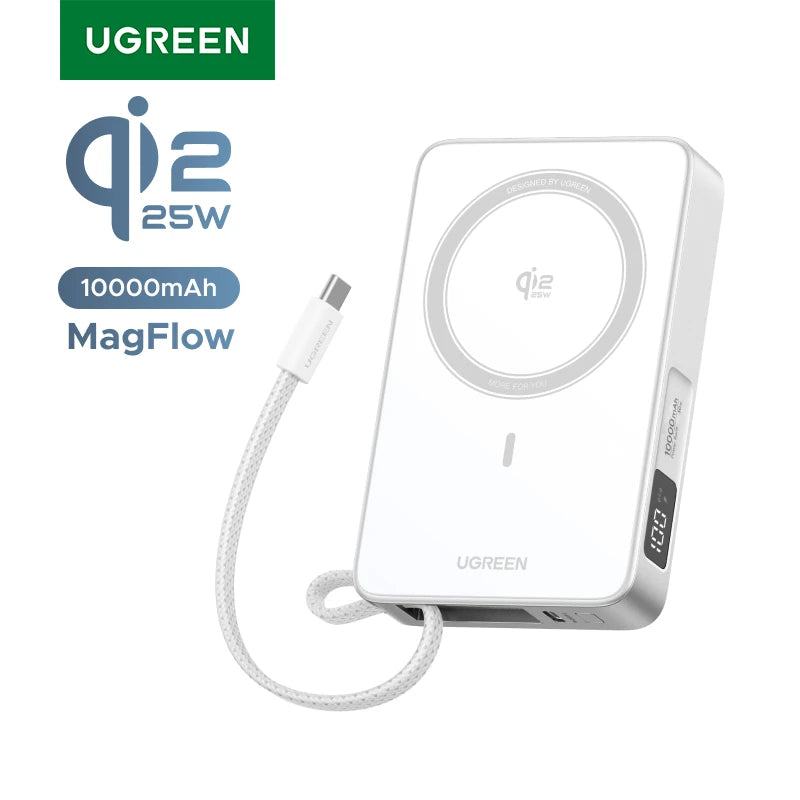 UGREEN 10000mAh portable power bank 25W fast charging