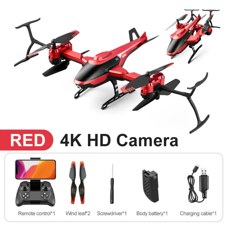 V10 Rc Mini Drone 4k Professional HD Camera Fpv Drones With Camera Hd 4k Rc Helicopters Quadcopter Toys