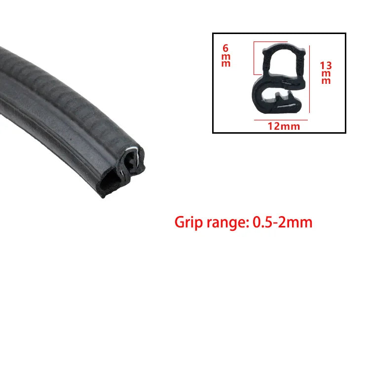 1/3meter Door Edge Guard Rubber Sealing Strip U Type Hardwearing Car Ship Dustproof Trim Soundproofing Waterproof Sealings Parts