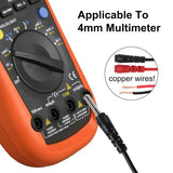 16PCS Multimeter Test Leads Kit Replacement Test Wire Set + Alligator Clips Banana Plugs Test Probes Banana Plugs for Multimeter