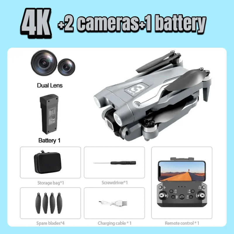 Lenovo Z908 ProMAX 8K Drone ESC Professional 4K GPS Dron Optical Flow Localization 3sided Obstacle Avoidance Quadcopter Toy