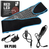 850nm 660nm Red＆Infrared LED Light Therapy Belt Pulsed Light Back Wrap Burn Fat Wrap Slimming Device Pain Relief Waist Heat Pad