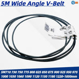 5M Wide Angle V-Belt 5M710 730 750 775 800 825 850 875 900 925 950 975 1000 1030 1060 1090 1120 1150 1180 1220-1850 Drive Belt