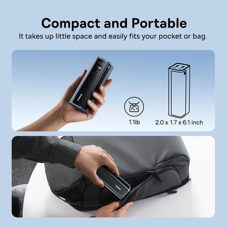 Baseus 20800mAh portable power bank 145W fast charging