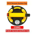 250 kg Vacuum Suction Cup Carrying Capacity Heavy Duty Lifter 8 Inch H UK